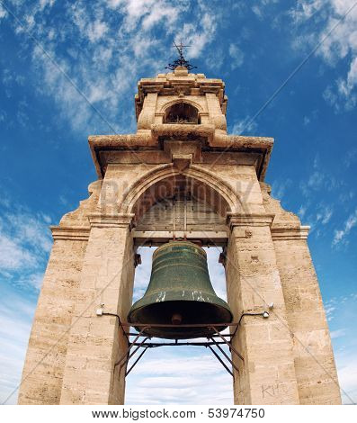 El Miguelete Tower In Valencia