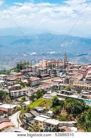 Zaruma - Town In The Andes, Ecuador