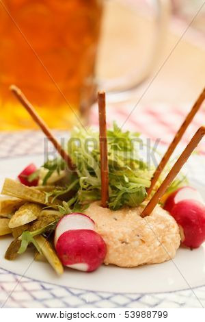 Obatzda  is a Bavarian cheese delicacy