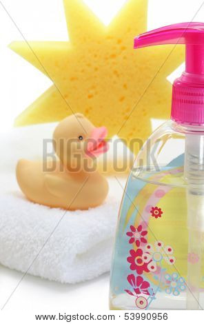 baby spa on white