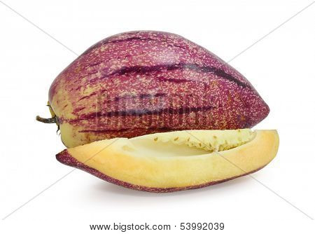 pepino melon isolated on white background