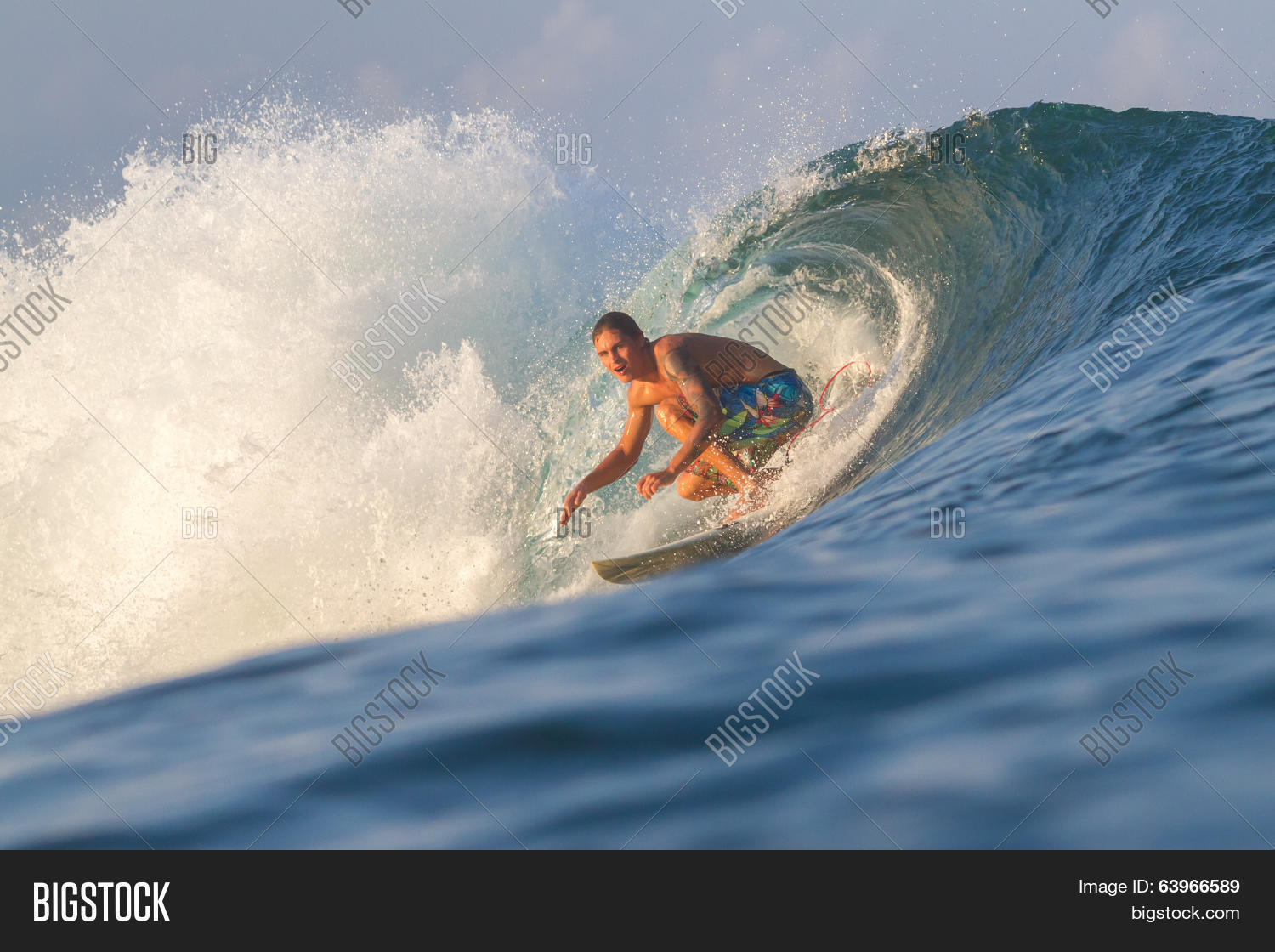 Surfing Wave Image & Photo (Free Trial) Bigstock