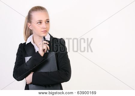 Successful young business woman