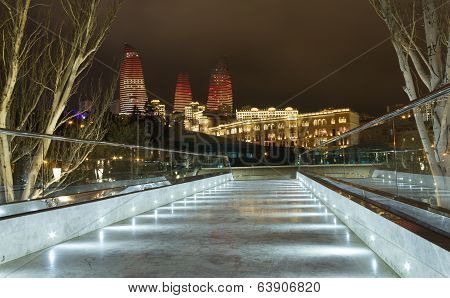 night Baku