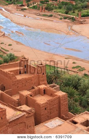 Pohled z marocké Casbah