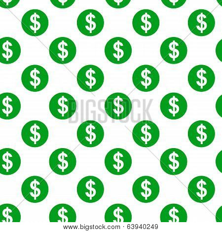 Dollar Sign Seamless Pattern
