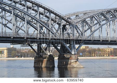 Finland Railway Bridge, St.petersburg.