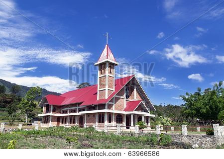 Christian Church of Tuk-Tuk Village.
