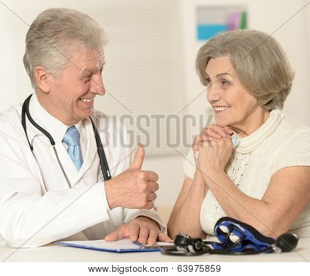 Elderly woman