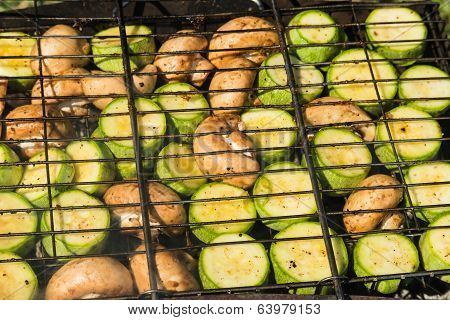 Vegetables On The Grill