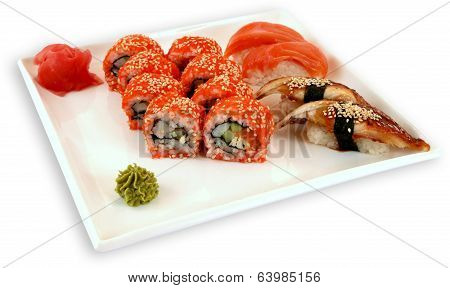 Japaneese Cuisine Meal Sushi
