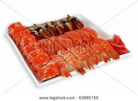 Japaneese Cuisine Meal Sushi
