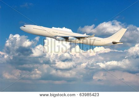 Aircraft Above Sky