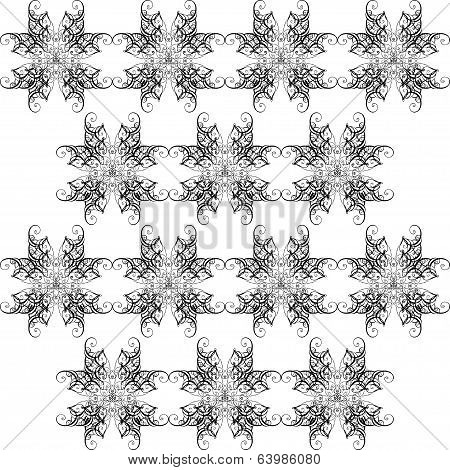 Vector Gothic Seamless Pattern