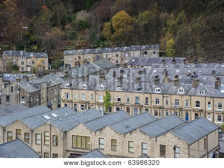 Rooftops Hebden Bridge