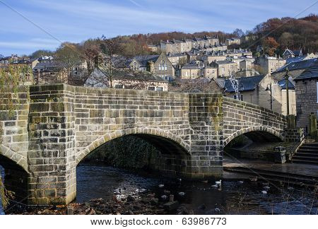 Medieval stone bridge