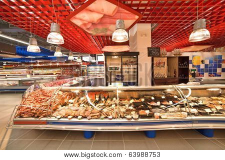 VITEBSK, BELARUS - JULY 19: Shopping center 