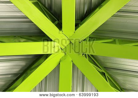 Steel Green Girders