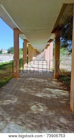 University corridor