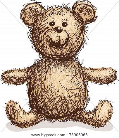 Hand drawn Bear