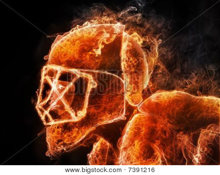 Hockey spiller