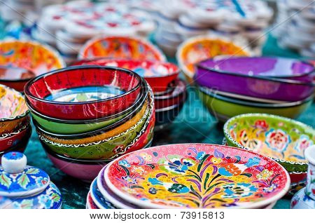 Colorful Pottery