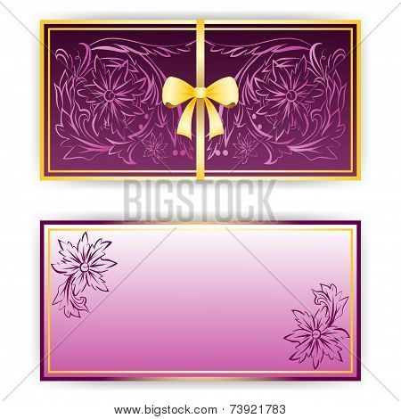 Exquisite template for greeting card, invitation