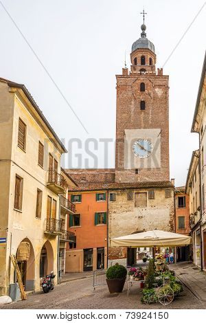 In The Old City Of Castelfranco Veneto