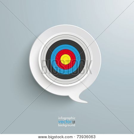Speech Bubble Target