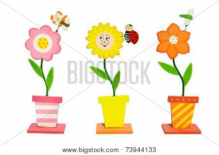 Colorful flowers inventions
