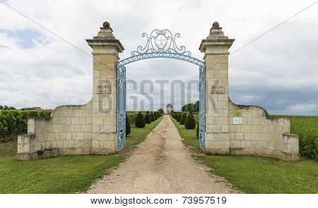 Gate To Chateau Balestard
