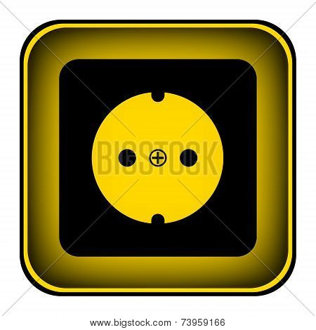 Socket Symbol Button
