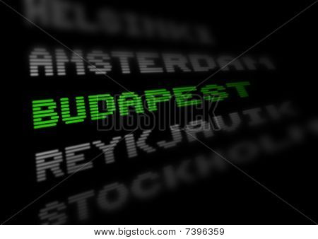 Kohteeseen Budapest