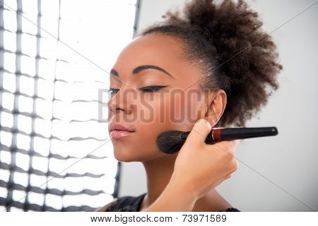 Photo session of the great model