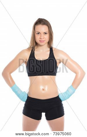 Portrait Of Sexy Woman