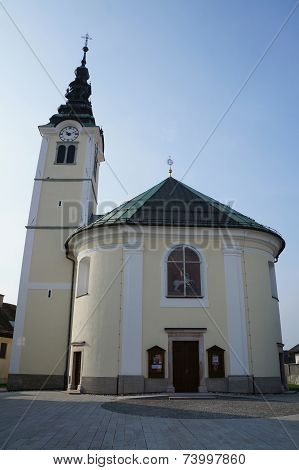 Saint Jurij church in Slovenia