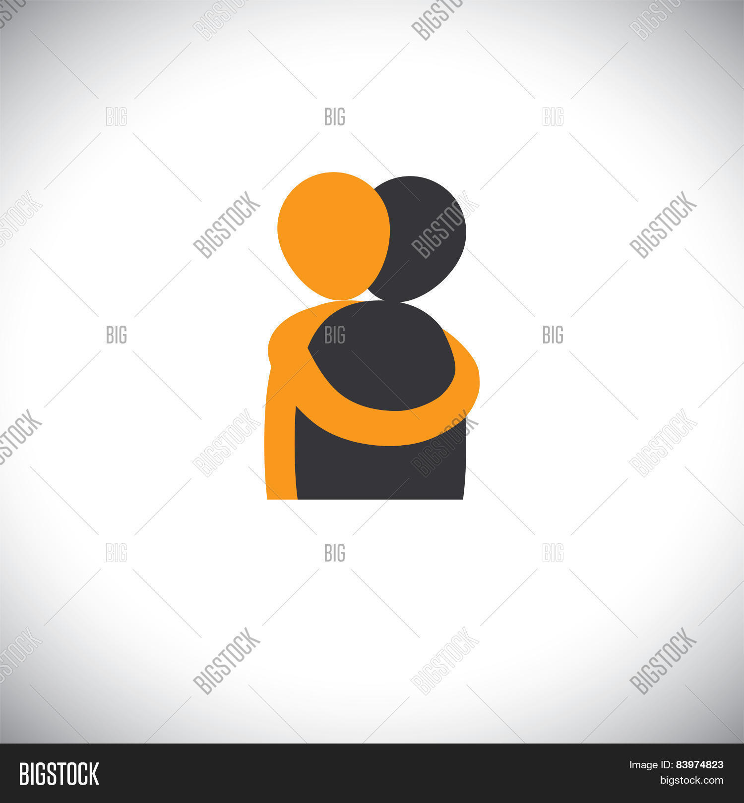 People Hug Each Other Vector & Photo (Free Trial) | Bigstock