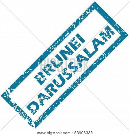 Brunei Darussalam rubber stamp