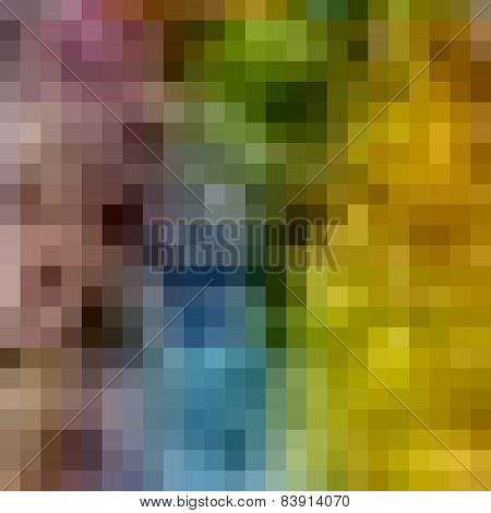 Colorful background of colored pixels.