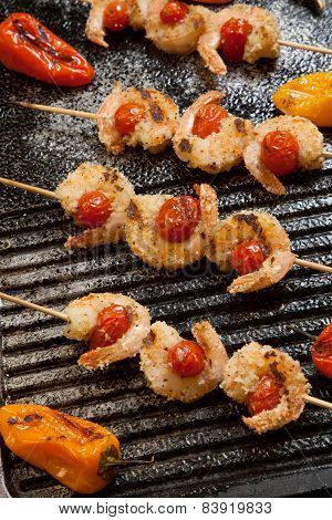 Grilled Parmesan Shrimp