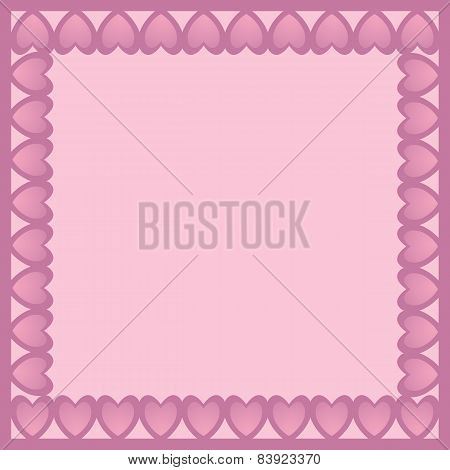 Frame With Hearts