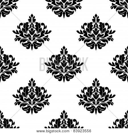 Victorian styled foliate seamless pattern