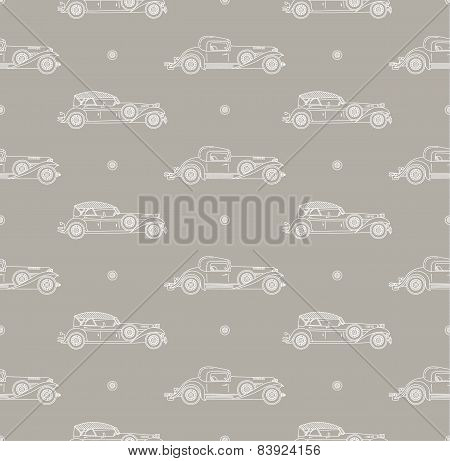 retro car pattern