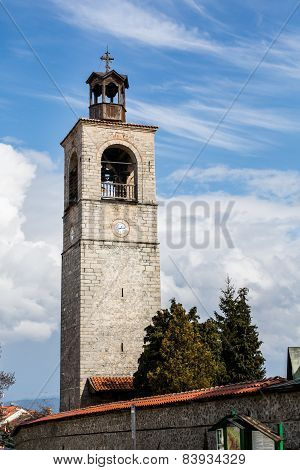 Tower Of Sveta Troitsa Church In Bansko, Bulgaria