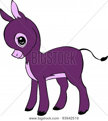 Purple Donkey
