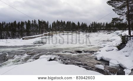 storforsen in winter