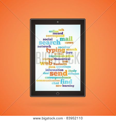 Brown Tablet.