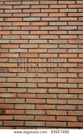 Red brick wall texture background