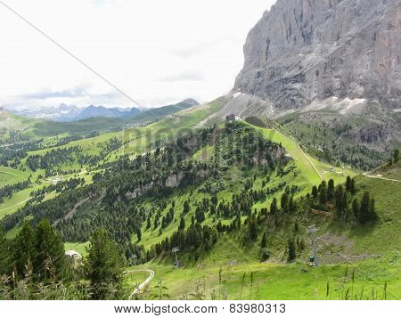 Panoramic Mountain View