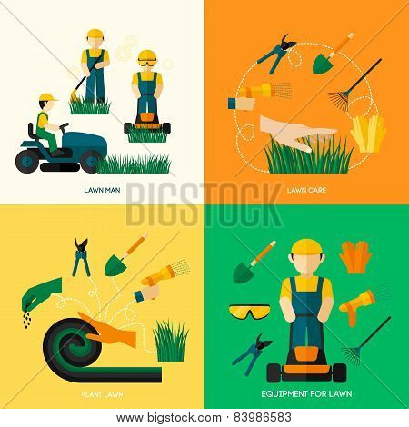 Lawn Flat Set